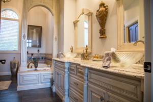 bathroom custom woodworking